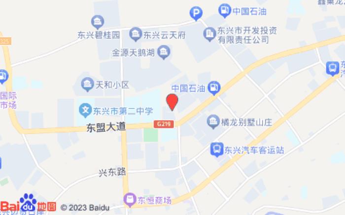 雅斯特酒店(東興民族路店)位置圖
